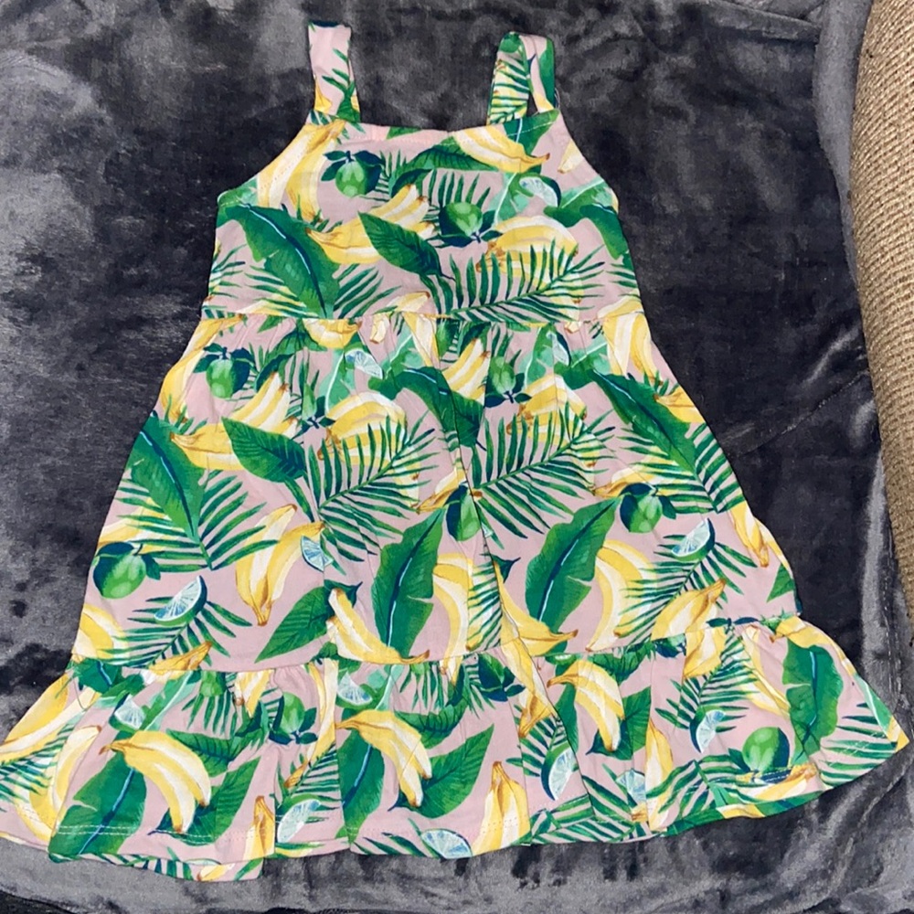 Old navy baby dress with bananas